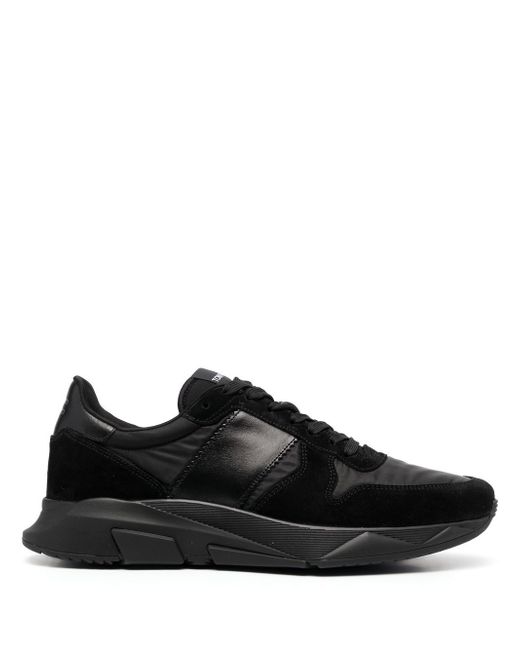 Tom Ford panelled lace-up sneakers
