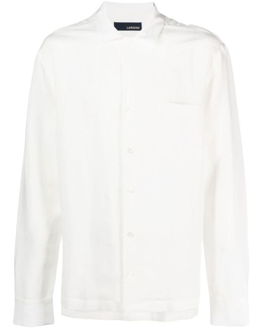 Lardini long-sleeve plain shirt