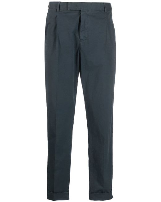 PT Torino pleat-detail tapered trousers