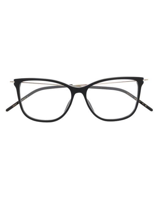Gucci wayfarer-contrast-frame glasses