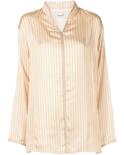 Bambah striped long-sleeve shirt