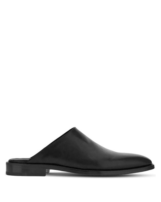 Ferragamo leather slip-on loafers