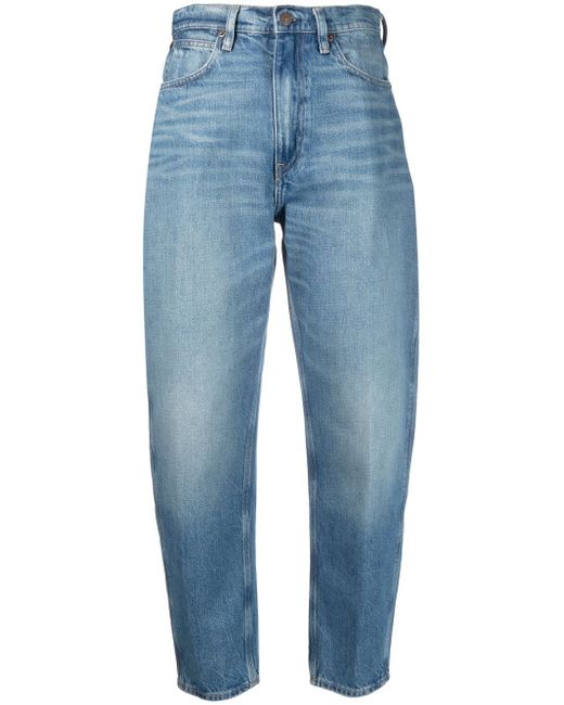 Polo Ralph Lauren cropped tapered-leg jeans