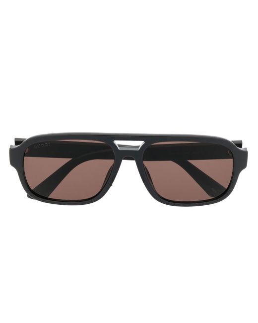 Gucci square-frame aviator sunglasses