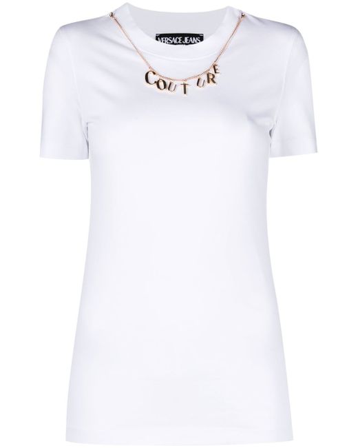 Versace Jeans Couture round-neck short-sleeve T-Shirt
