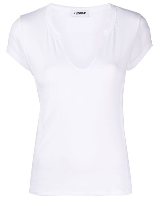 Dondup plain cotton T-shirt