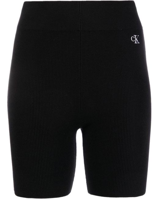 Calvin Klein Jeans knitted cycling shorts