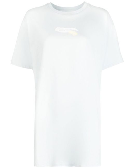 Musium Div. graphic-print long T-shirt