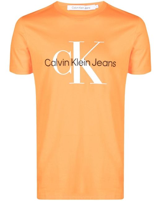 Calvin Klein Jeans logo-print cotton T-Shirt