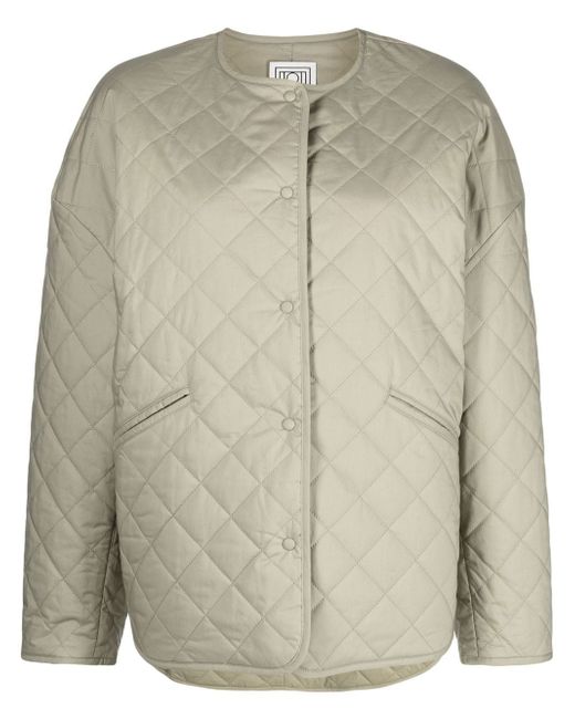 Totême oversized quilted jacket
