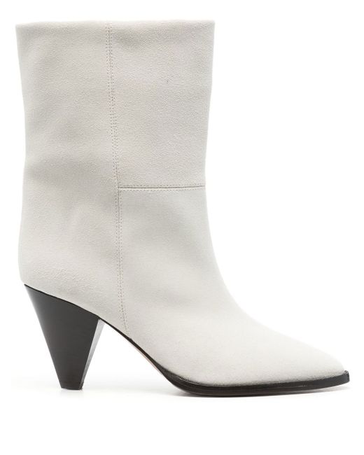 Isabel Marant suede 80mm ankle boots