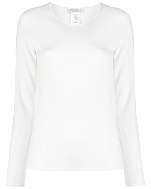 Le Tricot Perugia crew-neck wool sweater