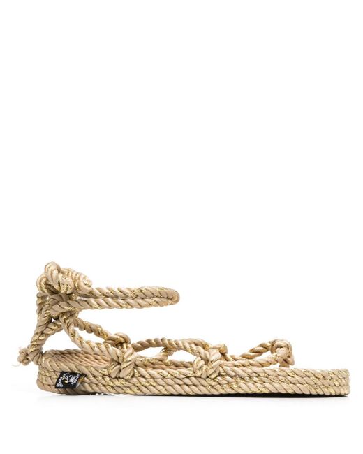 Nomadic State Of Mind strappy rope sandals