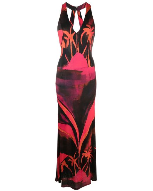 Louisa Ballou High Sea printed maxi dress