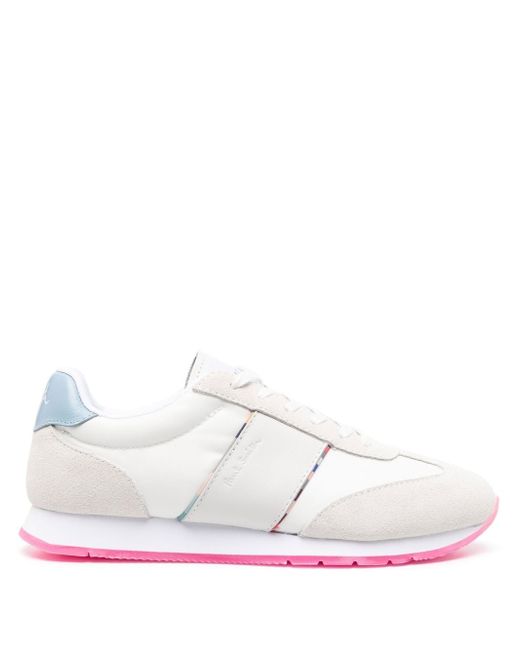 Paul Smith embossed-logo low-top trainers