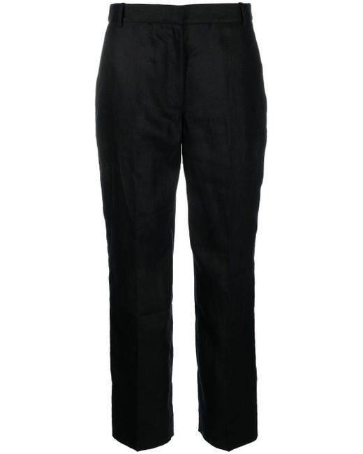 Calvin Klein linen cropped trousers