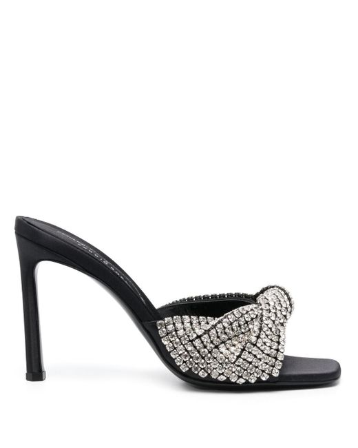Sergio Rossi crystal-embellished heeled sandals