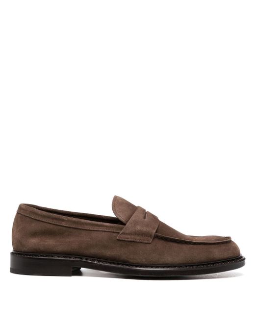 Doucal's classic suede loafers