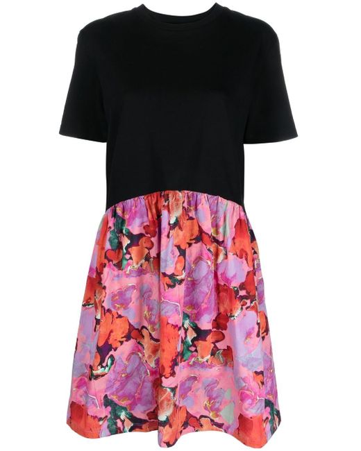 PS Paul Smith floral-print panelled dress