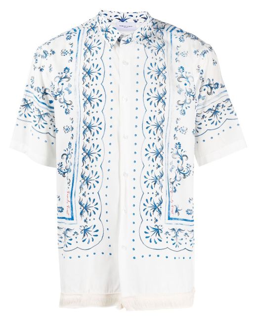 Family First baroque-print cotton shirt
