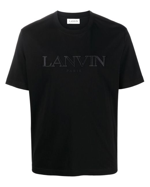 Lanvin logo-print short-sleeved T-shirt