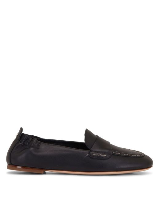 Agl leather slip-on loafers