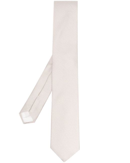 Tagliatore silk pointed-tip tie