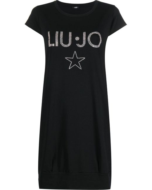Liu •Jo logo-embellished dress