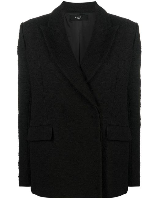 Amiri single-breasted button-fastening jacket