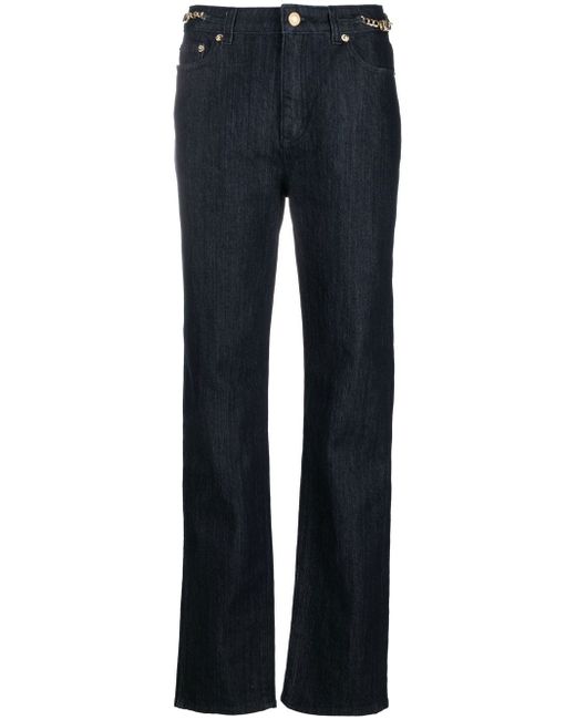 Michael Michael Kors straight-leg chain-detail jeans