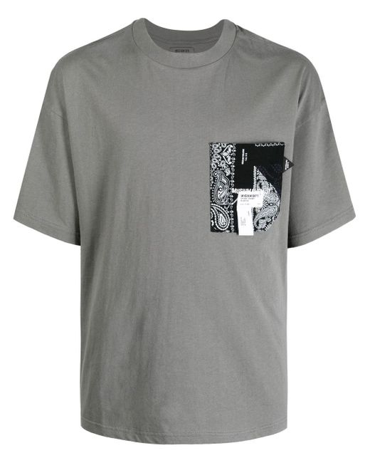 Musium Div. bandana-print-detail T-shirt
