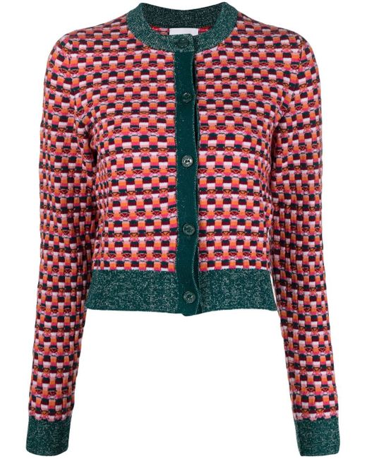 Barrie graphic-print cardigan