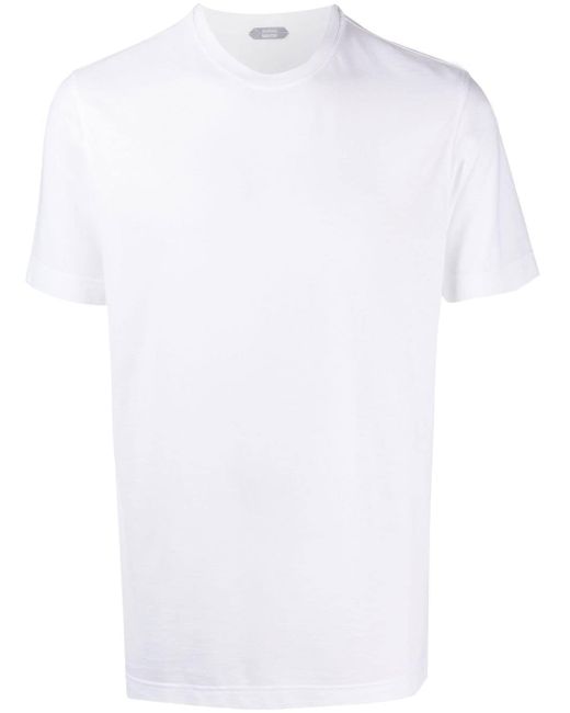 Zanone classic cotton T-shirt