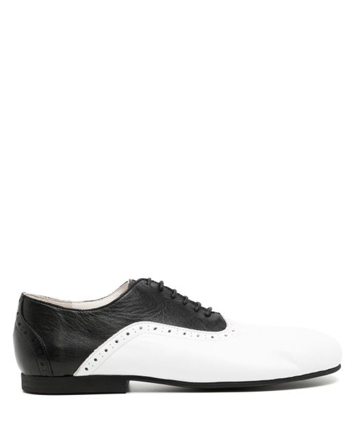 Comme Des Garçons Homme Plus two-tone leather derby shoes