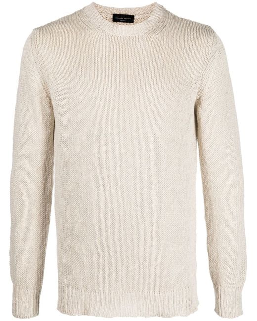Roberto Collina cotton-blend knitted jumper