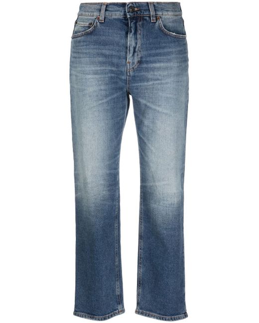 Haikure straight-leg cropped jeans