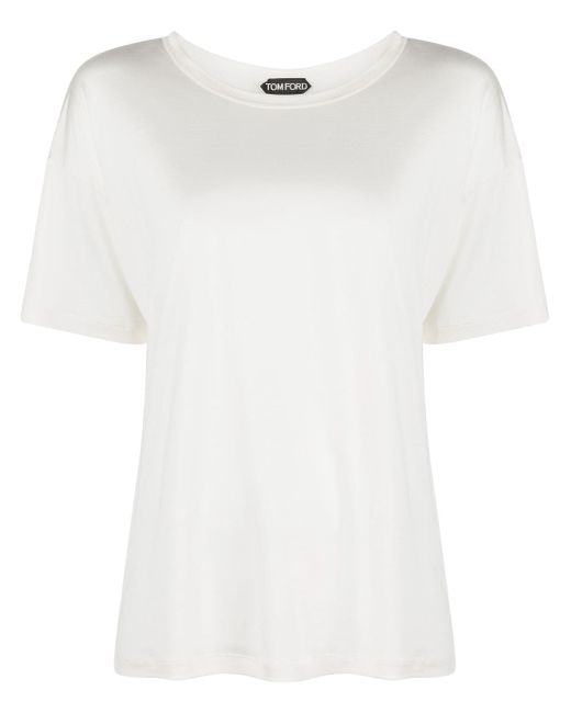 Tom Ford short-sleeve silk T-shirt