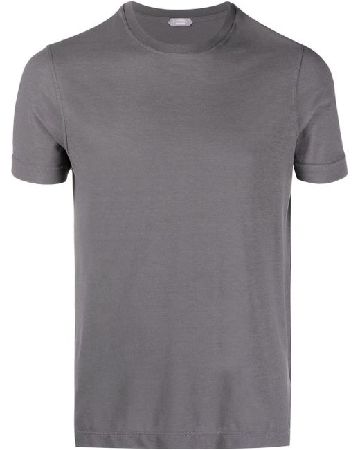 Zanone round-neck short-sleeve T-shirt