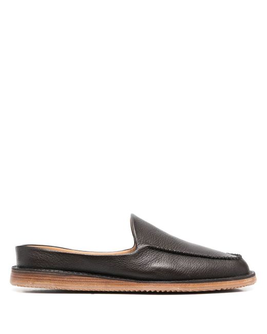 Bally minimal leather slippers
