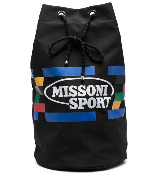 Missoni Sport logo-print backpack