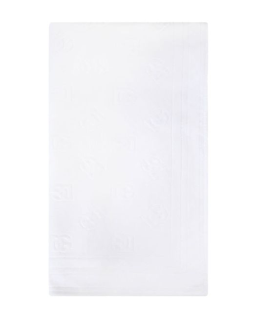 Dolce & Gabbana all-over logo-pattern beach towel
