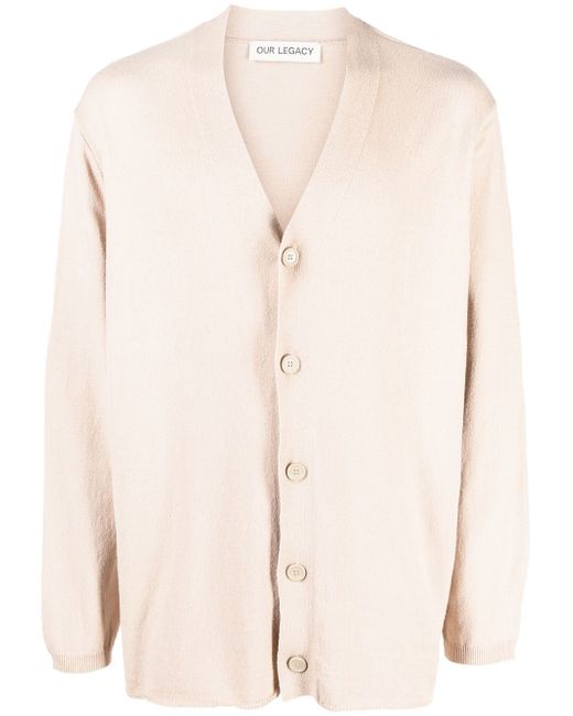 Our Legacy V-neck knitted cardigan