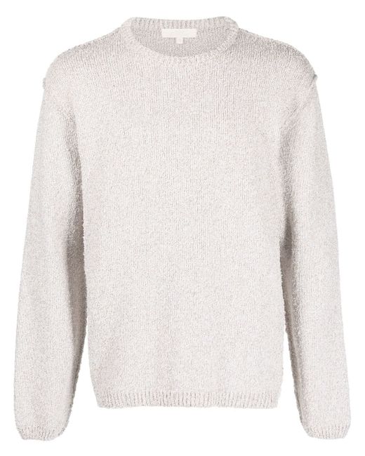 mfpen Sea Salt bouclé knitted pullover