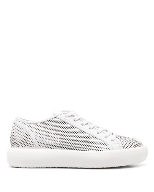 Vic Matiē fully perforated leather sneakers