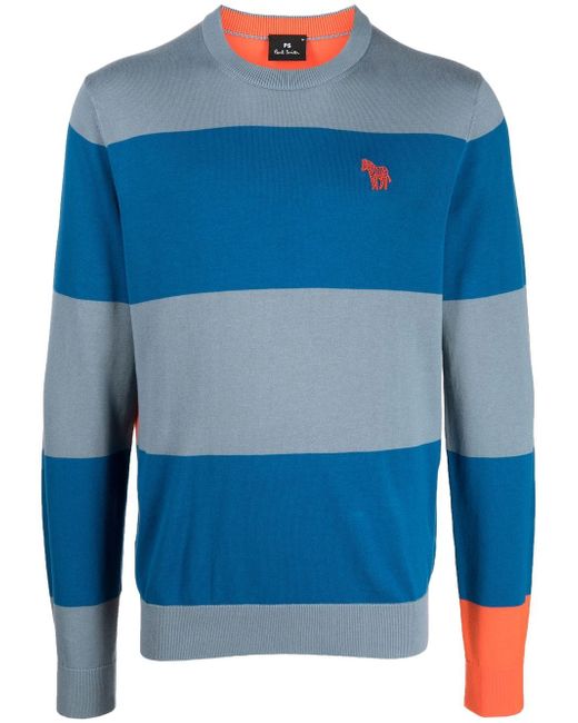 PS Paul Smith colour-block cotton jumper