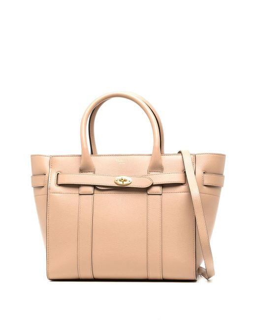 Mulberry leather satchel bag