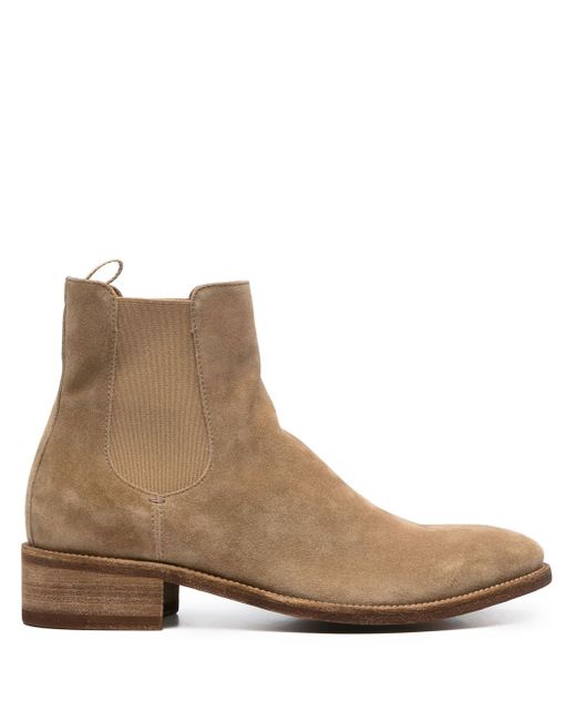 Officine Creative 30mm suede Chelsea boots