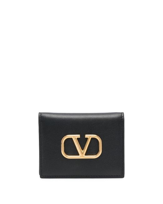 Valentino Garavani VLOGO leather cardholder