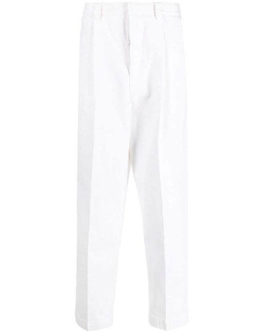 Z Zegna high-waisted tapered jeans