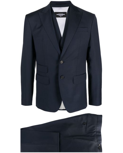 Dsquared2 single-breasted three-piece suit